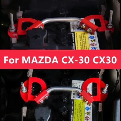 For Mazda CX-30 CX30 automatic internal modification car battery holder fixing device High quality Automobile accessories