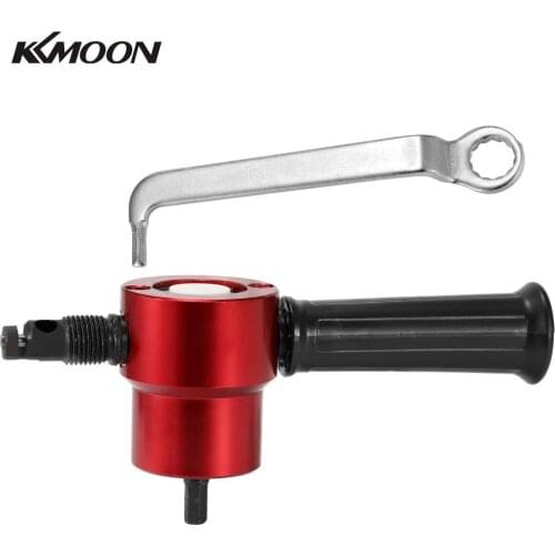 Double-headed Sheet Metal Nibbler Cutter 360 Degree Adjustable Drill Attachment Power Tool Accessories Cutting Tools