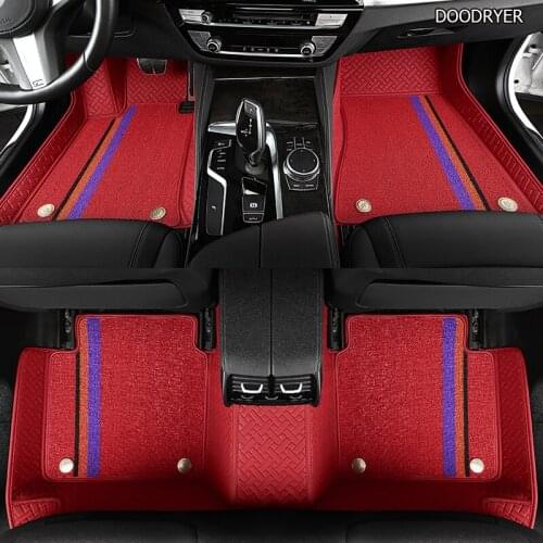 DOODRYER Custom car floor mats for Jac all model JAC S2 S3 T5 Rein13 s5 faux s5 car accessories car-styling special foot mats
