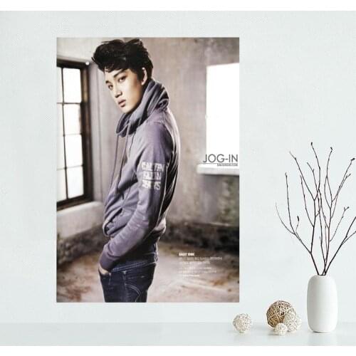Nice EXO Kai Poster Custom Canvas Poster Art Home Decoration Cloth Fabric Wall Poster Print Silk Fabric