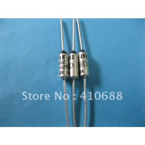 Microtemp Thermal Fuse 152C TF Cut-off 250V 10A Diameter 4.2mm 600 Pcs Per Lot HIGH Quality Hot Sale