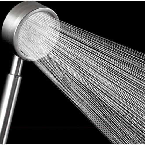 304Stainless Steel Pressurized Shower Nozzle Water-saving Bathroom Accessories Technology Heat Insulation Shower Nozzle Rainfall