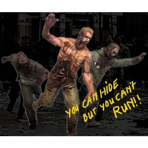 1/35 Scale Unpainted Resin Figure Running Zombies 3 figures collection figure