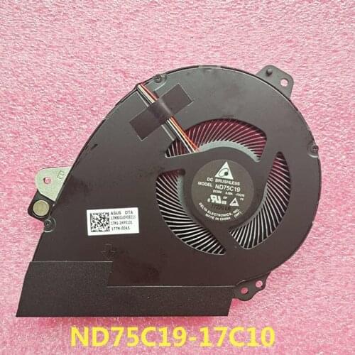 New For ASUS ROG Zephyrus GX501 GX501V GX501VSK fan ND75C19-17C10