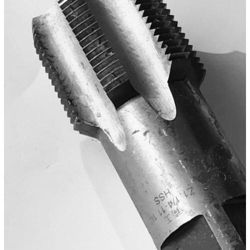 Free shipping high quality 1pc HSS ZG/RC1-1/2" Pipe Taper Tap hss machine taps for pipes inner threading making