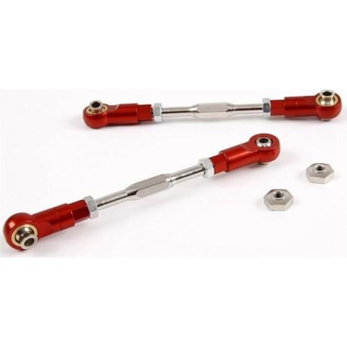 Rc Buggy Truck Chassis Suspension CNC Metal Rear Upper Linkage Rod(Long) For 1/5 Scale LOSI 5IVE-T 5T ROVAN LT KM X2 Nitro Cars