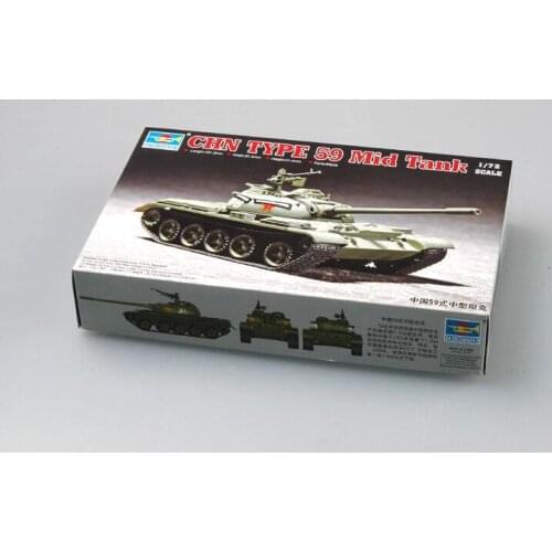 Trumpeter 1/72 07285 CHN Type 59 Mid Tank