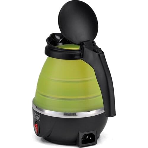 Foldable Electric Water Kettle Travel Stainless Steel Electric Kettle Portable Heating Tube Bouilloire Eco Friendly EH50EK