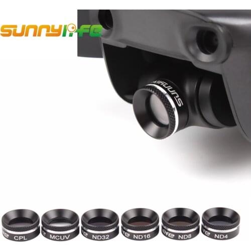 Sunnylife Mavic air Drone MCUV CPL ND4 ND8 ND16 ND32 Lens Filter for DJI Mavic Air Drone Neutral Filter with Cover Accessories