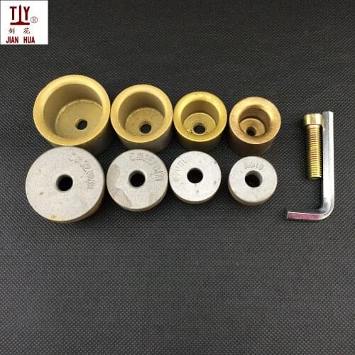 New 4pcs/set medium welding parts die head, 16-32mm golden Welding Mold, PPR PE,PB Water Pipe hotmelt butt welding