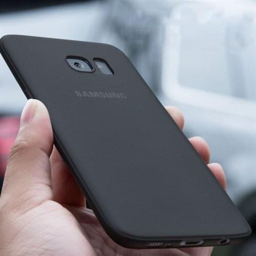 Ultra Thin Scrub Soft Silicone TPU Case for Samsung Galaxy A7 A8 A6 S8 S9 Plus J4 J6 2018 S6 S7 Edge J3 J5 J7 A3 A5 A7 2016 2017