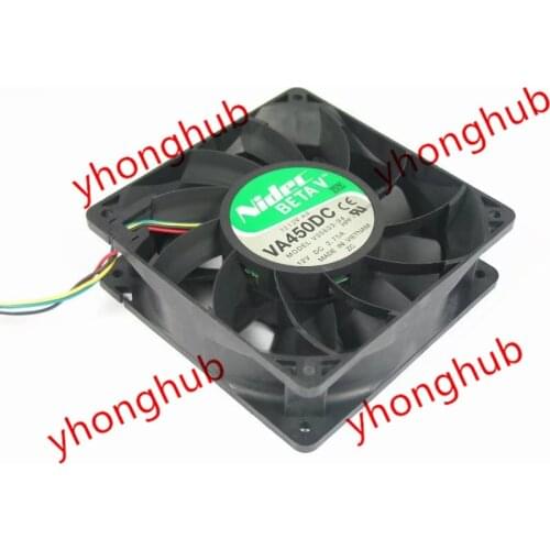 Nidec VA450DC V35633-94 HPF DC 12V 2.75A 120x120x38mm Server Cooling Fan