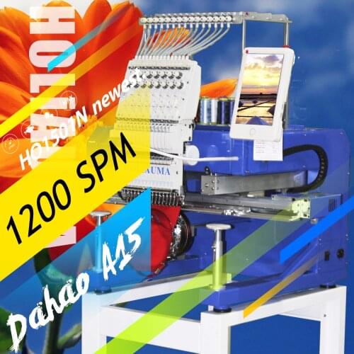 3 Years Quality Warranty!!!1 head High speed cheap computerized embroidery machine prices HO1501N single head embroidery machine