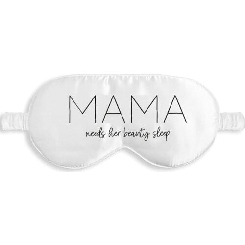 Funny Mommy to be Sleep Mask New Mom Pregnancy announcement Hospital Baby Shower Mothers Day birthday Christmas Gift present