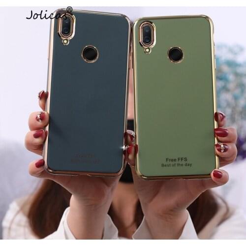 Green Soft TPU Shell For Huawei P20 Pro Cellular Phone Cases Telefoon Huawei P20 Plus Nova 3i 3e P30 Pro P40 4 3 Lite 2S 4E 2019