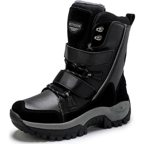 2020 Snow Boots Women 2020 New Winter Short Tube Platform Pedal Brushed Thick Cotton Padded Shoes Womens Shoes