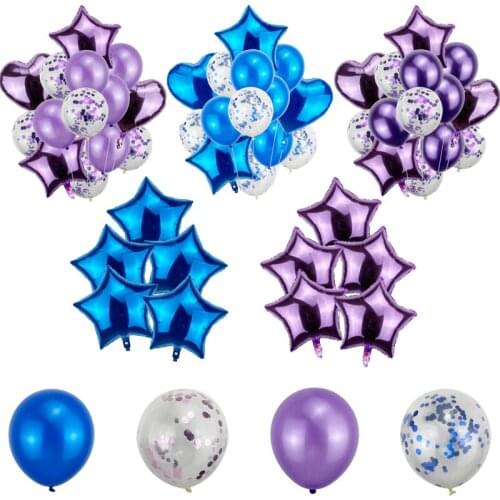 Star Balloon Globos Latex Balloon Birthday Party Decoration Helium Balloon Wedding Decoration Baby Shower Party Heart Balloon