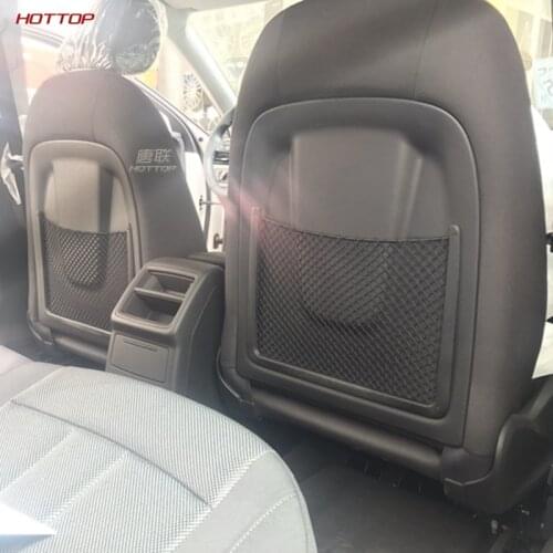 For Audi A4L/Q5 2009-2020 Seat Rear Back Seat Storage Rear Backrest Net Pocket Storage Net Storage 1Pc