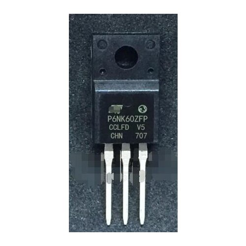 100% NEW Free shipping STP6NK60ZFP P6NK60ZFP TO-220F MODULE new in stock Free Shipping