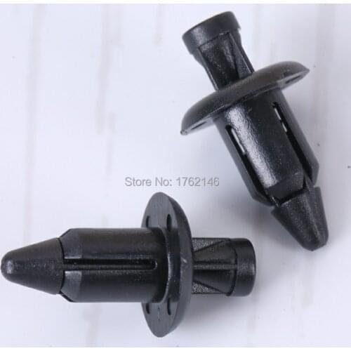 100x 66824-01G00 90116-SP0-003 Nylon BUMPER SEAL Grill Rivet Push-Type Retainer Fit For HONDA Nissan 12 x8x6 mm