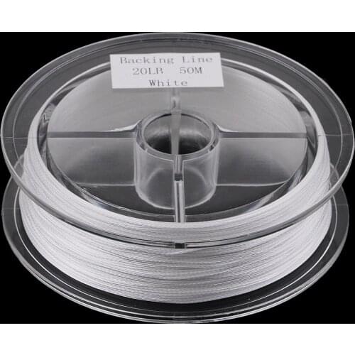 50M Fly Fishing Backing Line Trout Bass Salmon Pike Fishing Line 20LB/30LB