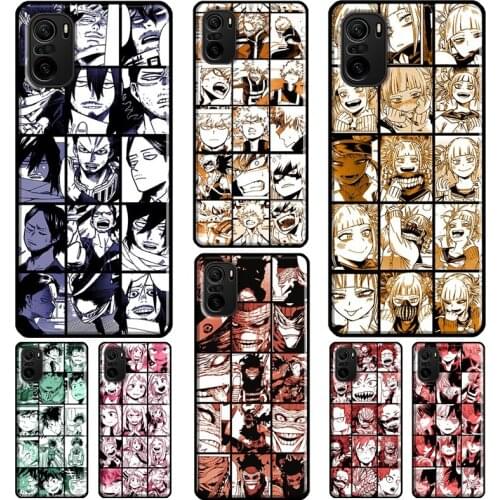 Bakugo Izuk Todoroki Collage BNHA For Xiaomi Redmi Note 9 7 8 Pro 8T 9S Note 10 Pro Case For Redmi 9C 9A 8A 7A 9 9T Coque