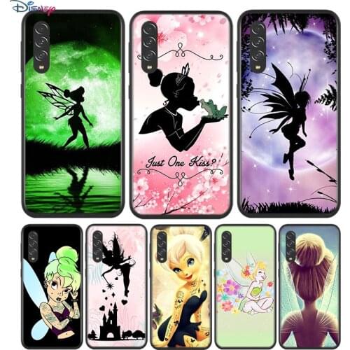 Black Soft Cute Wendy Tinkerbell For Samsung Galaxy A90 A80 A70 A70S A60 A50 A40 A30 A30S A20S A20E A10 A10E Phone Case