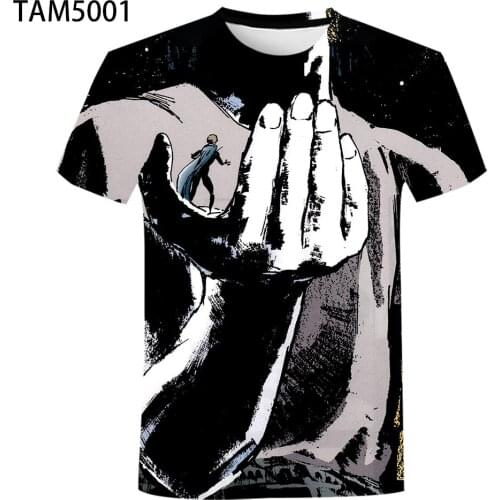 Man' Womems Summer Cartoon Anime Sandman T shirt Kids 3D Printed Superhero Movie Boys Girls Streetwear Cute Tops
