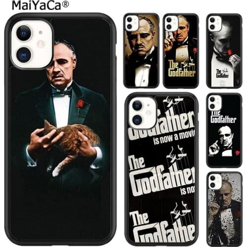 MaiYaCa Classic Movie The Godfather Phone Case For iPhone SE 6 6s 7 8 plus X XR XS 11 12 pro max Samsung Galaxy S8 S9 S10 shell