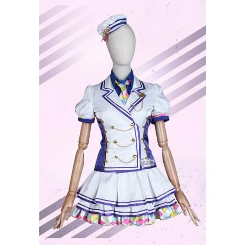 Love Live! SIF ALL STARS Cosplay Costume First Anniversary Muse Nijigasaki High School Idol Club Team Uniform 3 Role Play Dress