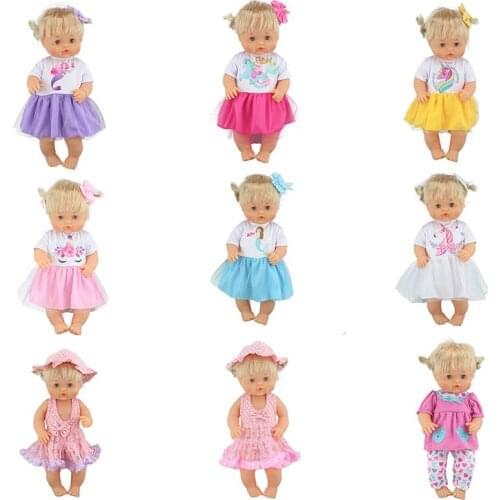 New Lovely Clothes Fit 40cm 41 cm Nenucos Doll Nenuco Ropa y su Hermanita Purple Long Sleeves T-shirt Purple Dots Pants With Hat