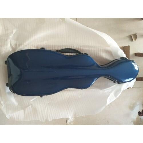 NEW 4/4 size carbon fiber violin case blue color