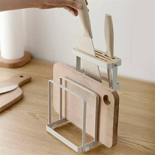 Knife Board Rack Household Kitchen Supplies Storage Rack Multifunctional Kitchen Products Non-slip Spoons Pad Kitchen Utensil