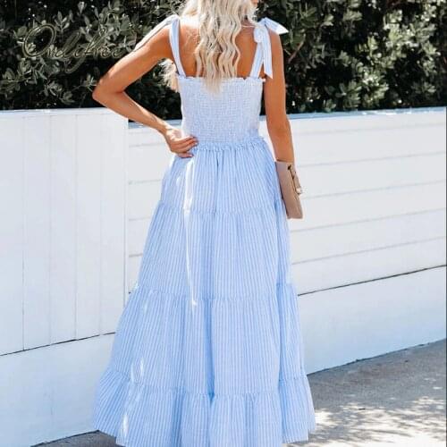 Голубые летние платья Ordifree China At AliExpress