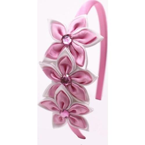 Cute Solid Color Stars Hair Band Kids Beautiful Rhinestone Headband Princess Headwear Girls Hair Accessories