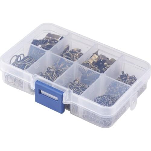 Lobster buckle Single circle Tail chain buckle Ma Zai buckle Combination Set Handmade DIY Bracelet Necklace Accessories XL294