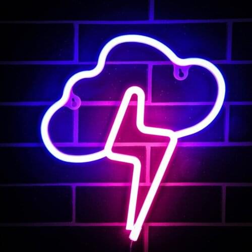 Led Lights Cloud Shape Holiday Party Decoration Bedroom Night Neon Lights Indoor and Outdoor JDH88