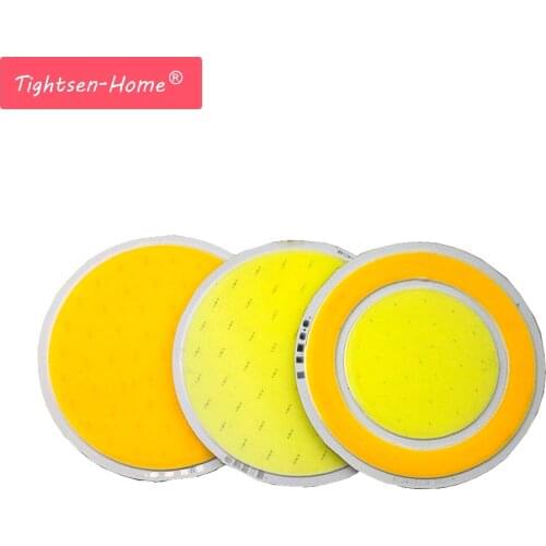 82mm Round COB LED source White Warm Double Color 5W LED Light Bulb CHIPS for DIY Auto Lamps House Work Decor Lights DC12V