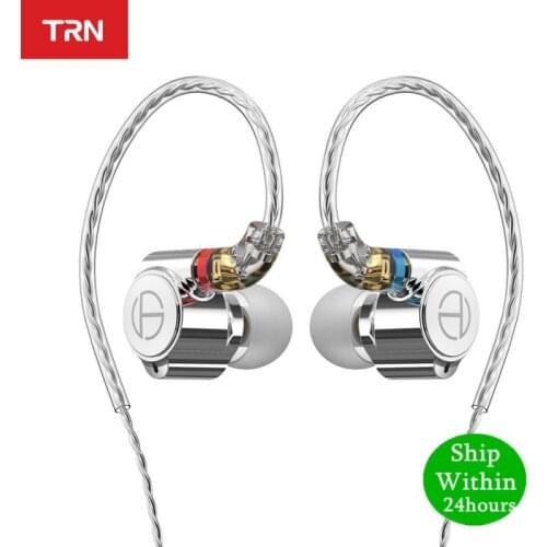 TRN TA1 Hi-FI 1BA+1DD Hybrid (Knowles 33518,8mm Dynamic) In-ear Earphone Drive HIFI Bass Metal Monitor Running Sport Headphone