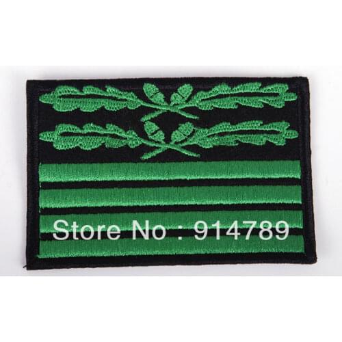 WW2 GERMAN CAMOUFLAGE RANK BRIGADIER GENERAL BADGE PATCH