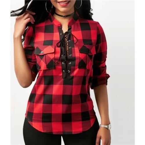 YL Women's Plaid Shirts