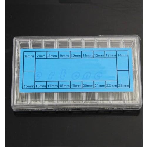 360PCS Stainless Steel Watchmaker Watch Band Link Cotter Pins Tool Set 6-23mm