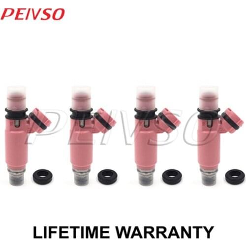 4x 16611-AA370 195500-3910 565CC fuel injector for Subaru Impreza 2.0L 2002~2005 Impreza 2.5L 2006