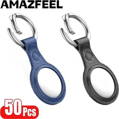 50 Pcs/Pack Cases For Airtags Silicone TPU Protective Case