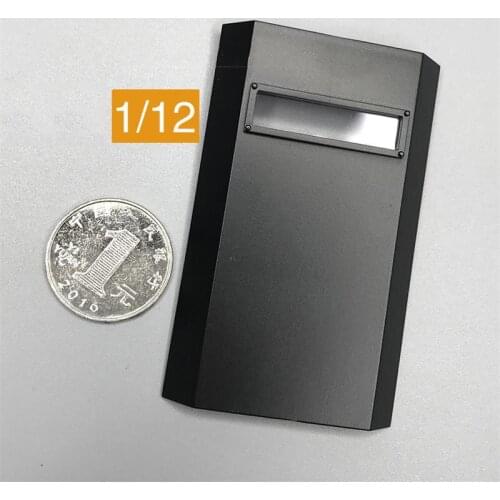 In Stock For Sale 1/12th Black Police Shield Combat War Model For Mostly 6inch Doll Figures Accessories