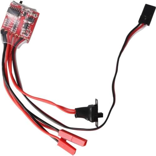 RC Car Hobby Model Spare Parts 30A Mini Bidirection Brushed ESC With Brake