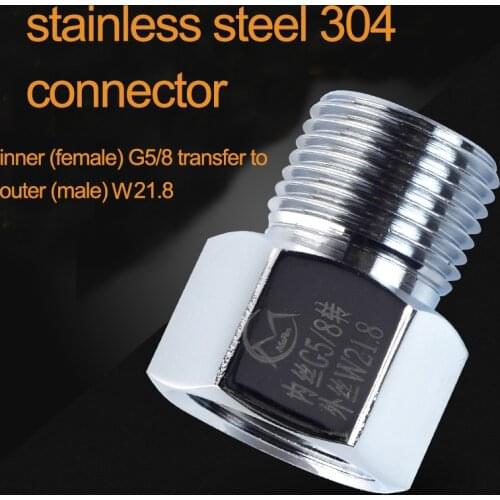 Cylinder aluminum bottle carbon dioxide regulating valve metric to British adapter interface interface W21.8 G5/8