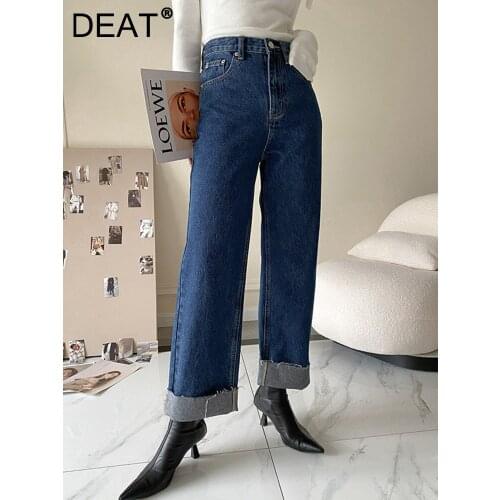 DEAT Women's Flared Jeans