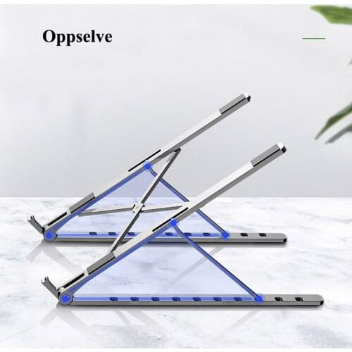 Laptop Holder For MacBook Air Pro Notebook Foldable Aluminium Alloy Tablet Stand Bracket Holder For iPad Notebook Smart Phones