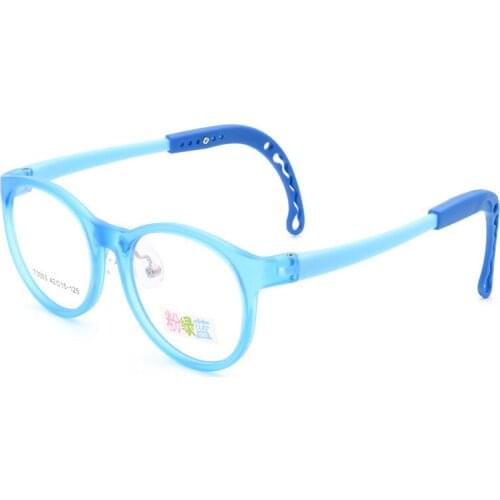Childrens New Silicone Glasses Frame Soft Nose Pads Children Color Comfortable and Fall Childrens Mirror Prescription glasses